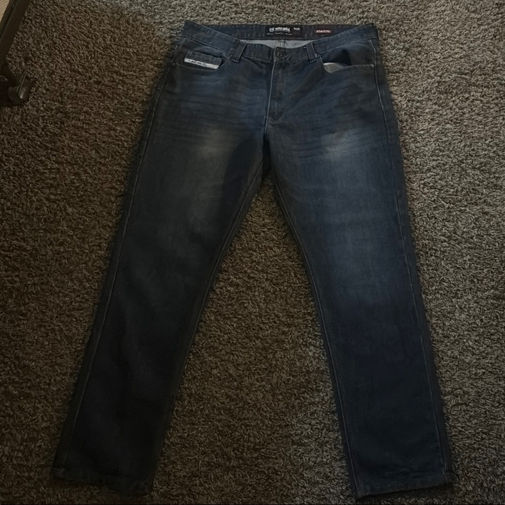 Ecko Unlimited Blue Straight Jeans Classic Denim